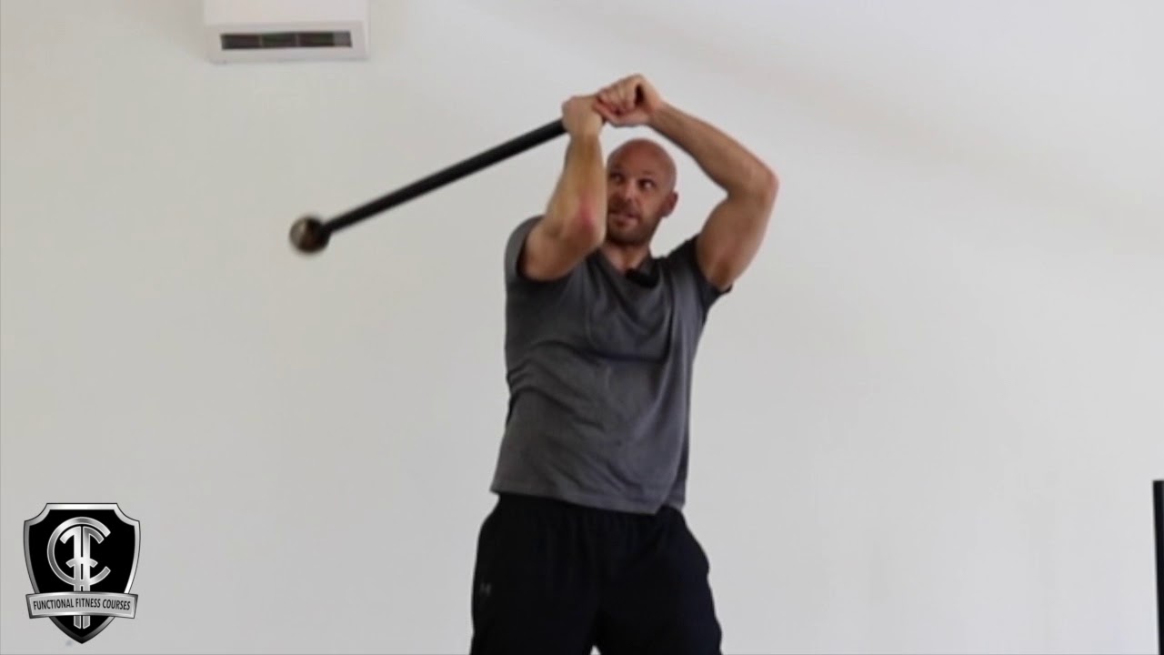 Steel Mace 10 to 2 Clubbell Australia Dangerously FIt Academy