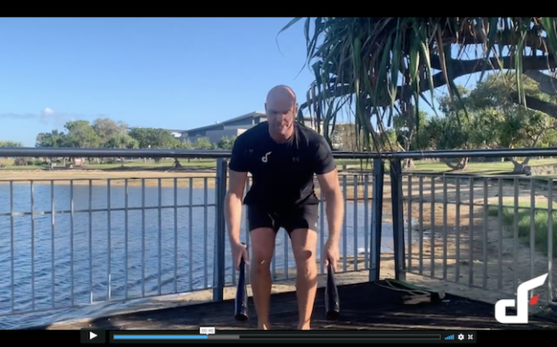 beginner double steel club flow beginner double clubbell flow