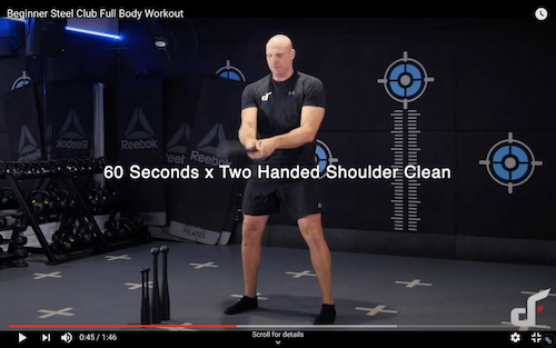 Steel Club Full Body Workout Steel Club Full Body Workout