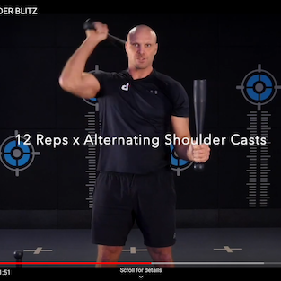 Steel Club Shoulder Workout