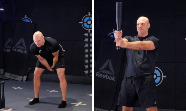 Clubbell Push Press Clubbell Push Press