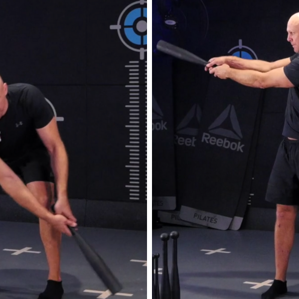 Clubbell Two Handed Side Swing